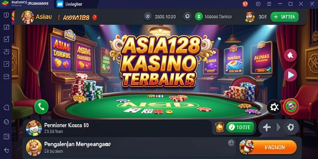 Tampilan gameplay ASIA128 yang menarik dan mendebarkan.