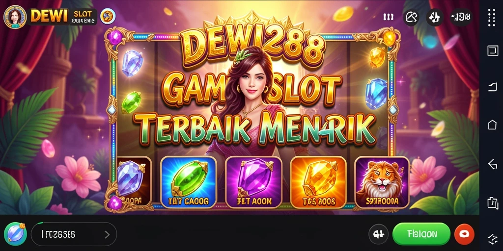Screenshot gameplay DEWI288 menampilkan grafis Slot yang menawan.