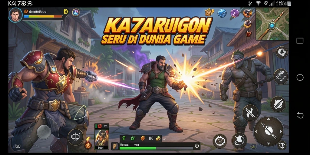 Tampilan seru dari pertarungan epic dalam KA789.