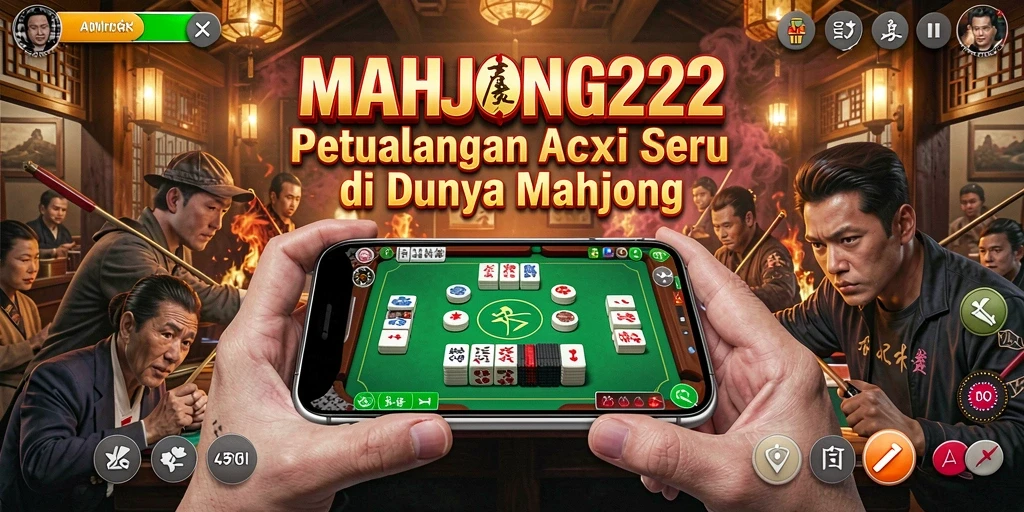Gameplay seru MAHJONG222 yang memacu adrenalin.
