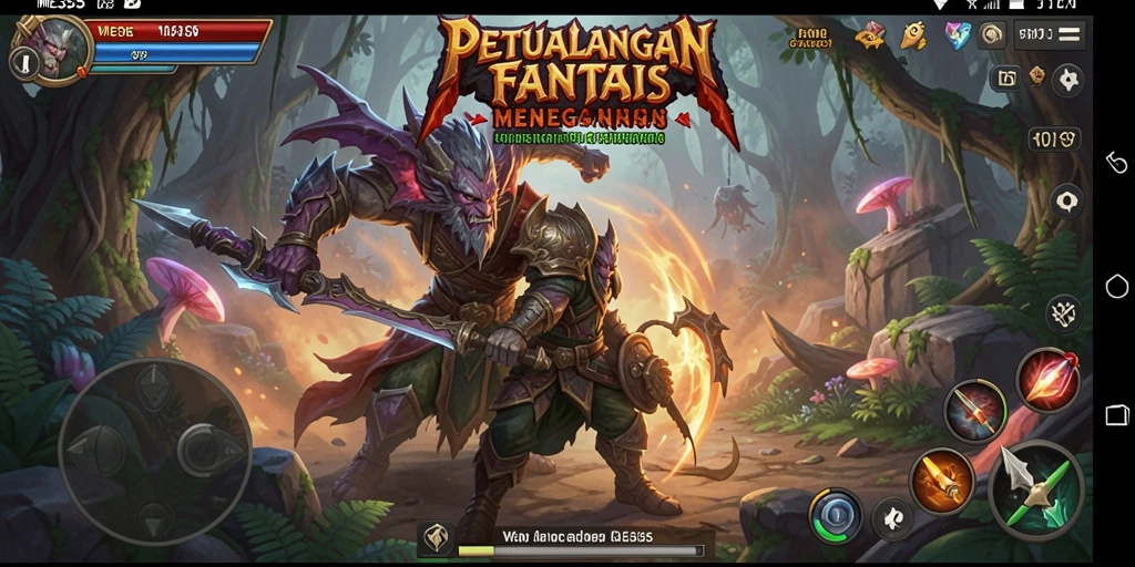 Tampilan gameplay RPG seru dan menantang di ME355.
