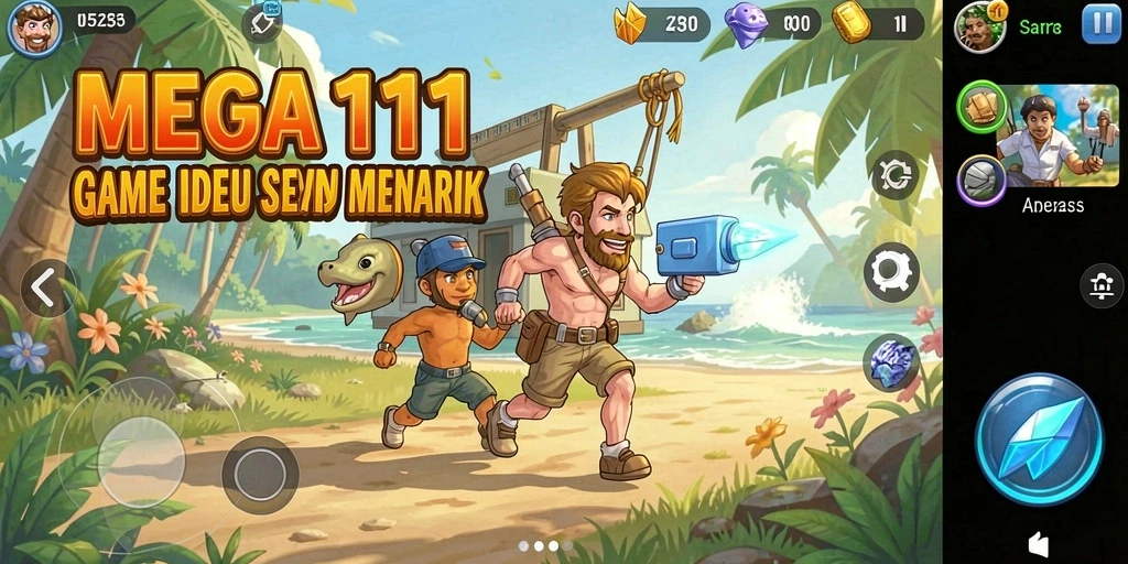 Tampilan menarik dari gameplay MEGA111 yang mengasyikkan.