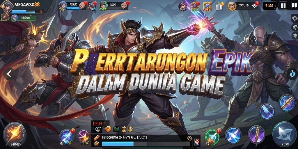Screenshot tampilan gameplay seru MEGAVISA88.